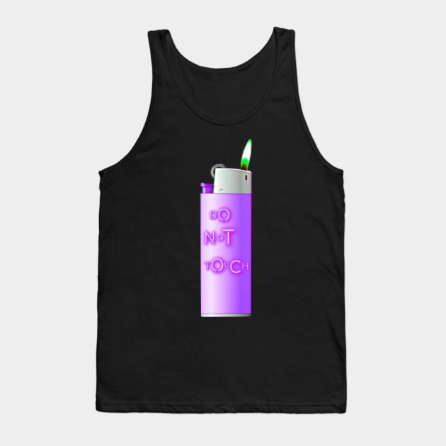 Purple Lighter Tank Top by ROLLIE MC SCROLLIE